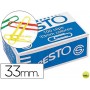 CLIPS COLORES PAPER -CAJA DE 100