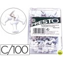 SEÑALIZADOR DE PLANOS PRESTO BLANCO -CAJA DE 100 UNIDADES