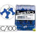 SEÑALIZADOR DE PLANOS PRESTO AZUL -CAJA DE 100 UNIDADES