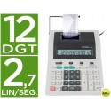 CALCULADORA CITIZEN IMPRESORA PANTALLA PAPEL CX-123 II 12 DIGITOS