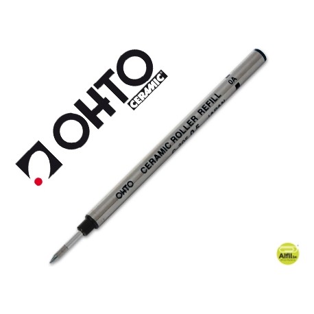 RECAMBIO ROTULADOR ROLLER OHTO0.5 NEGRO