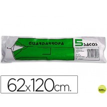 SACO GUARDARROPA GALGA 100 62X120 CM -ROLLO DE 5 SACOS