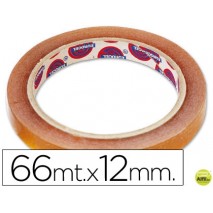 CINTA ADHESIVA EUROCEL 66 MT X 12 MM