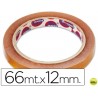 CINTA ADHESIVA EUROCEL 66 MT X 12 MM