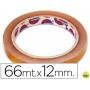 CINTA ADHESIVA EUROCEL 66 MT X 12 MM