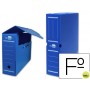 CAJA ARCHIVO DEFINITIVO PLASTICO LIDERPAPEL AZUL TAMAÑO 36X26X10 CM