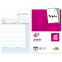TALONARIO LIDERPAPEL ENTREGAS CUARTO ORIGINAL Y 2 COPIAS T326