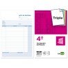 TALONARIO LIDERPAPEL ENTREGAS CUARTO ORIGINAL Y 2 COPIAS T326