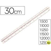 ESCALA FABER PLASTICO 153-C 1:500-1000-1250-1500-2000-2500