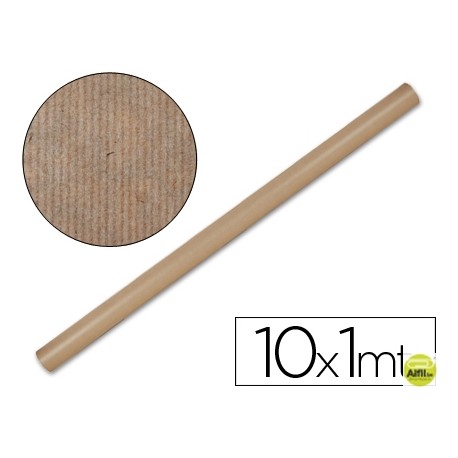 PAPEL KRAFT LIDERPAPEL MARRON -ROLLO 10X1 MT