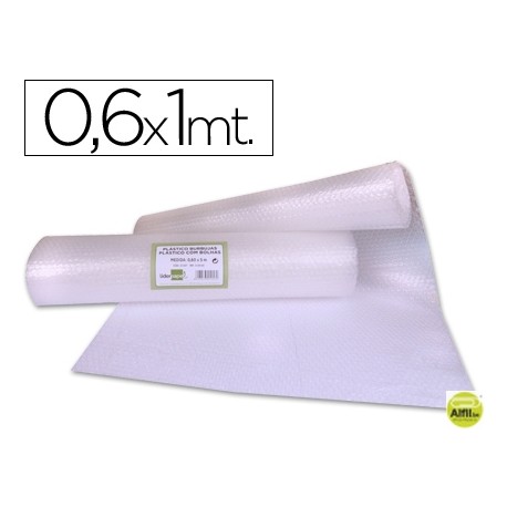 PLASTICO CON BURBUJAS AIR-CAP ---ROLLO DE 0.60 M. X 1 M.----