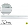 REGLA METALICA Q-CONNECT ALUMINIO 30 CM