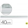 REGLA METALICA Q-CONNECT ALUMINIO 40 CM