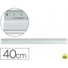 REGLA METALICA Q-CONNECT ALUMINIO 40 CM
