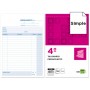 TALONARIO LIDERPAPEL PRESUPUESTO CUARTO ORIGINAL T130