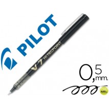 ROTULADOR PILOT PUNTA AGUJA V-7 NEGRO 0.7 MM