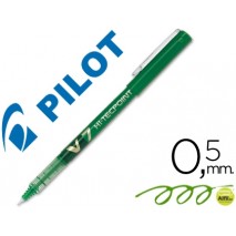 ROTULADOR PILOT PUNTA AGUJA V-7 VERDE 0.7 MM