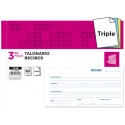 TALONARIO LIDERPAPEL RECIBOS 3/FÌ ORIGINAL Y 2 COPIAS T336 SIN MATRIZ