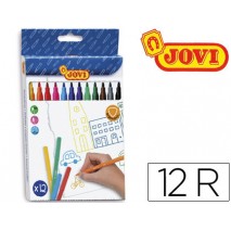 ROTULADOR JOVI CAJA 12 COLORES