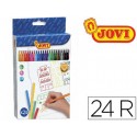 ROTULADOR JOVI CAJA 24 COLORES