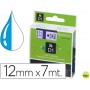 CINTA DYMO 1000 AZUL-BLANCO 12MM X 7MT D1