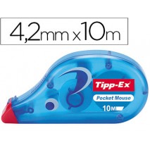 CORRECTOR TIPP-EX CINTA -POCKET MOUSE 4,2 MM X 9 M.