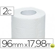PAPEL HIGIENICO OLIMPIC 2 CAPAS-96,3MM ANCHO X 17,98M LARGO PAQUETE DE 4 ROLLOS