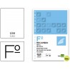 RECAMBIO LIDERPAPEL FOLIO 100 HOJAS 60G/M2 LISO SIN MARGEN 16 TALADROS