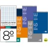 BLOC ESPIRAL LIDERPAPEL BOLSILLO OCTAVO APAISADO INSPIRE TAPA EXTRADURA 80H 60G CUADRO 4MM. COLORES