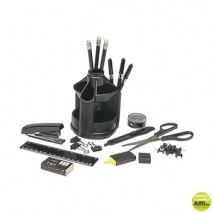 ORGANIZADOR SOBREMESA P-903-SNNEGRO -CON ACCESORIOS