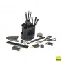 ORGANIZADOR SOBREMESA P-903-SNNEGRO -CON ACCESORIOS