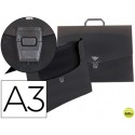 CARPETA BEAUTONE PORTADOCUMENTOS 34910 POLIPROPILENO DIN A3 CON ASA Y BROCHE