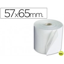 ROLLO SUMADORA ELECTRO 57 MM ANCHO X 65 MM DIAMETRO -COPIATIVO CON DOS HOJAS
