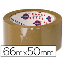 CINTA ADHESIVA EUROCEL POLIPROPILENO HAVANA 66 MT X 50 MM -PARA EMBALAJE