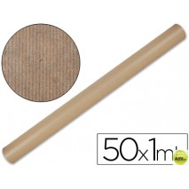 PAPEL KRAFT LIDERPAPEL MARRON -ROLLO 50X1 MT