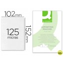 BOLSA DE PLASTIFICAR Q-CONNECT-102 X 152 MM -125 MC -CARNET DE FUTBOL
