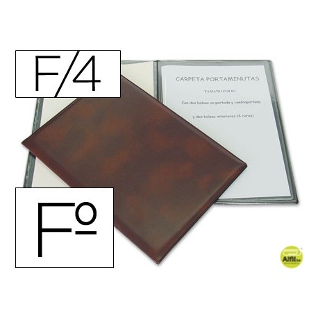 PORTA MENUS FOLIO 86 4 FUNDAS