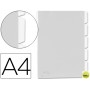 CARPETA BEAUTONE DOSSIER 5 SEPARADORES 34074 POLIPROPILENO DIN A4 INCOLORA