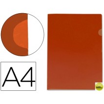 CARPETA BEAUTONE DOSSIER UÑERO44000 POLIPROPILENO DIN A4 ROJA -20 HOJAS