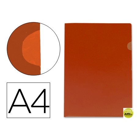 CARPETA BEAUTONE DOSSIER UÑERO44000 POLIPROPILENO DIN A4 ROJA -20 HOJAS