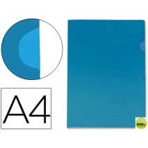 CARPETA BEAUTONE DOSSIER UÑERO44002 POLIPROPILENO DIN A4 AZUL -20 HOJAS