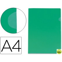 CARPETA BEAUTONE DOSSIER UÑERO44003 POLIPROPILENO DIN A4 VERDE -20 HOJAS