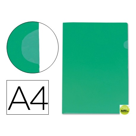 CARPETA BEAUTONE DOSSIER UÑERO44003 POLIPROPILENO DIN A4 VERDE -20 HOJAS