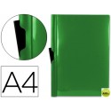 CARPETA BEAUTONE DOSSIER PINZA LATERAL 35363 POLIPROPILENO DIN A4 VERDE -30 HOJAS -PINZA DESLIZANTE