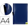 CARPETA BEAUTONE DOSSIER PINZA LATERAL 35362 POLIPROPILENO DIN A4 AZUL -30 HOJAS -PINZA DESLIZANTE