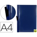 CARPETA BEAUTONE DOSSIER PINZA LATERAL 35362 POLIPROPILENO DIN A4 AZUL -30 HOJAS -PINZA DESLIZANTE