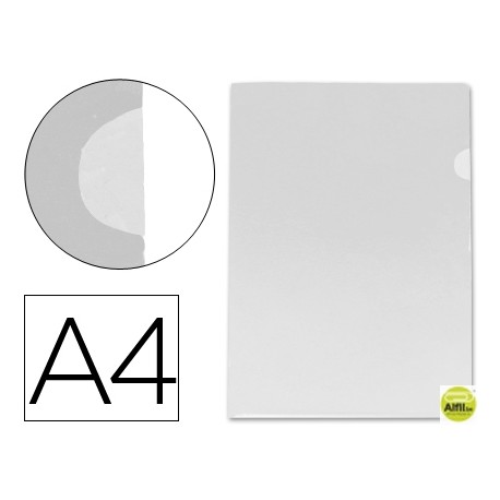 CARPETA BEAUTONE DOSSIER UÑERO44004 POLIPROPILENO DIN A4 INCOLORA 20 HOJAS