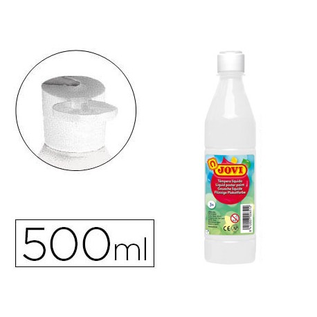TEMPERA LIQUIDA JOVI 500 CC BLANCO