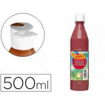 TEMPERA LIQUIDA JOVI 500 CC MARRON
