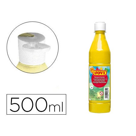 TEMPERA LIQUIDA JOVI 500 CC AMARILLO CLARO